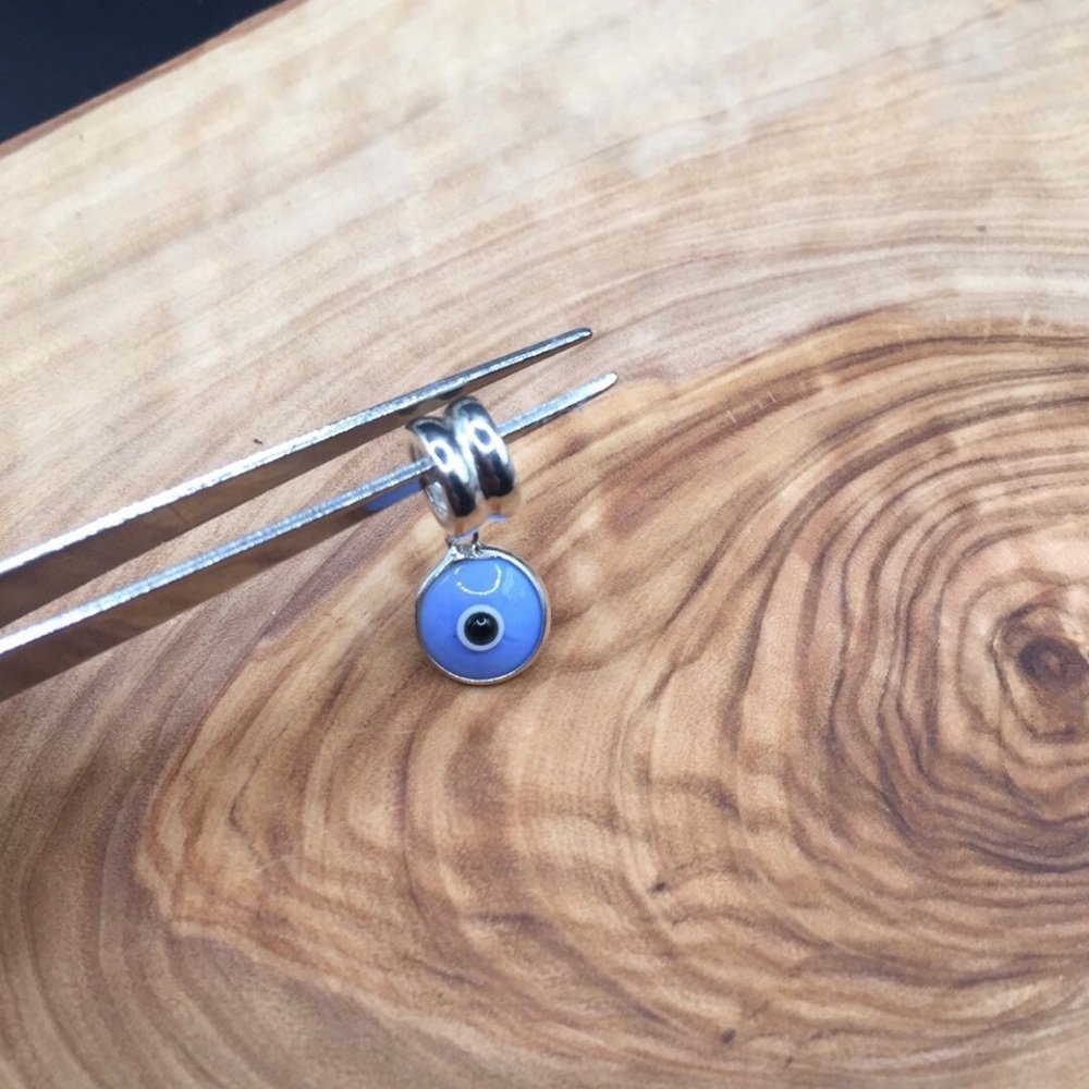 Evil eye 🧿 charm (sterling silver)